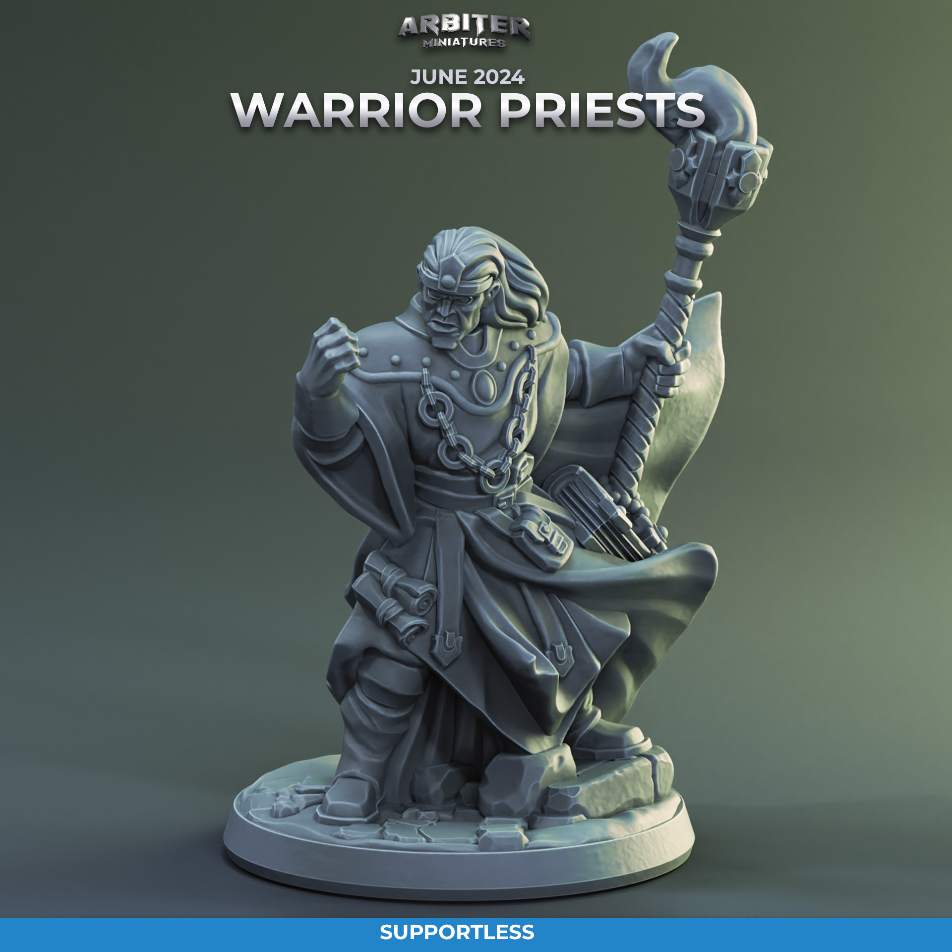 Supportless Warrior Priest Male 01